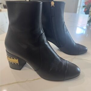 Chanel black boots